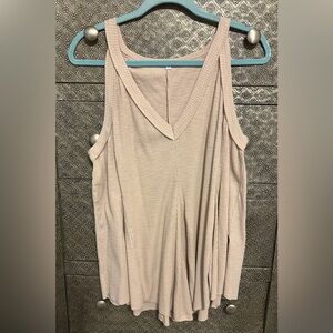 Elegant Cream Sleeveless Top